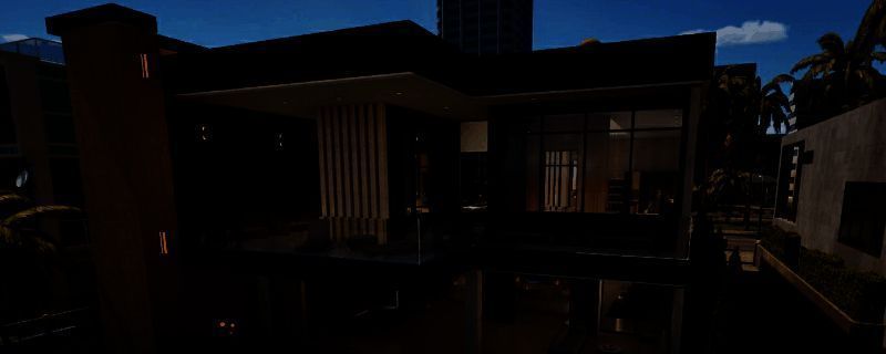 inZOI现代海滩别墅外观图