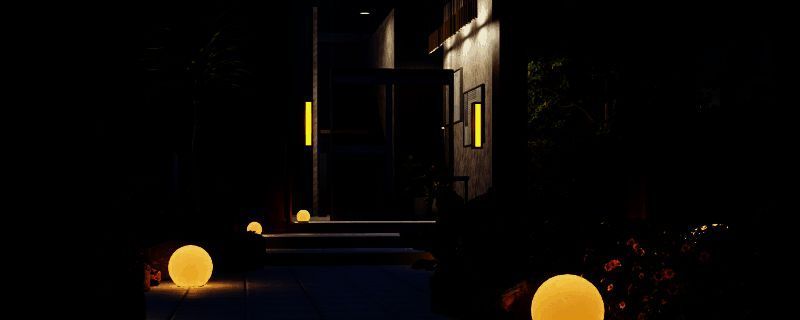 inZOI现代豪华双层别墅外观图