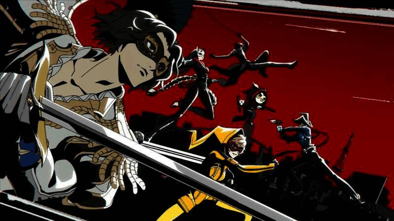 《女神异闻录:夜幕魅影》相关宣传图