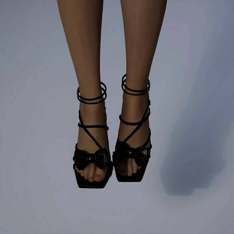 inZOI蝴蝶结高跟凉鞋使用教程图2