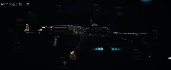 三角洲行动AKM改枪码相关配图