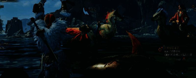 怪物猎人荒野钓鱼场景