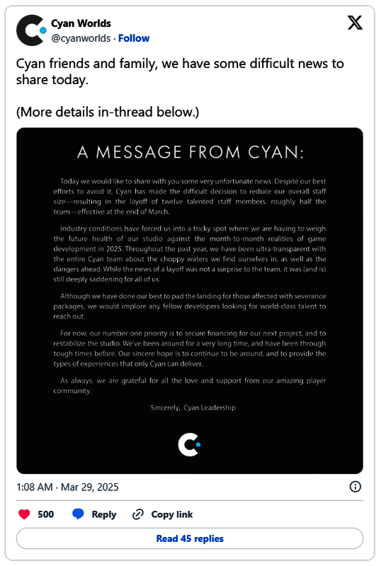 Cyan Worlds相关图片