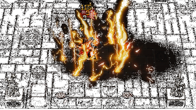 魂力五雷轰顶叠加4层效果动图