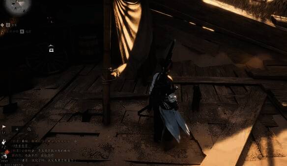 前方小棚子处小猫另一角度图片