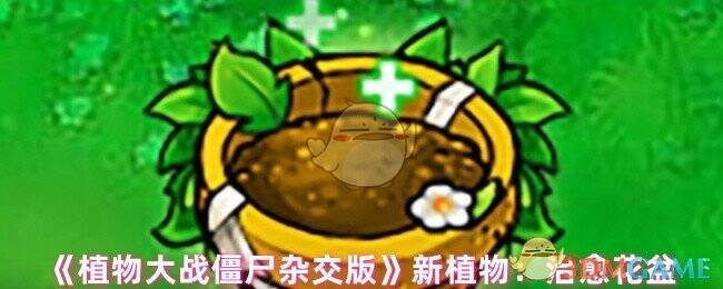 《植物大战僵尸杂交版》治愈花盆相关场景图
