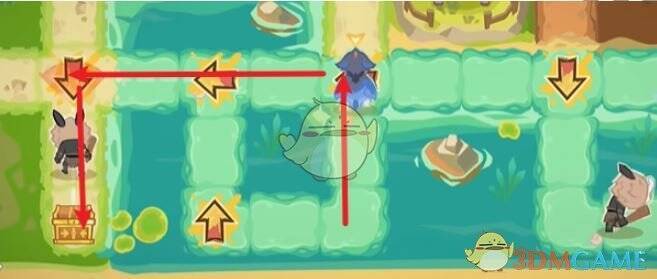 拿第一个宝箱的场景