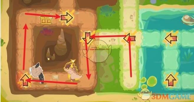 拿第二个宝箱的场景