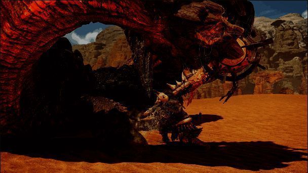 柄攻击操作示意图