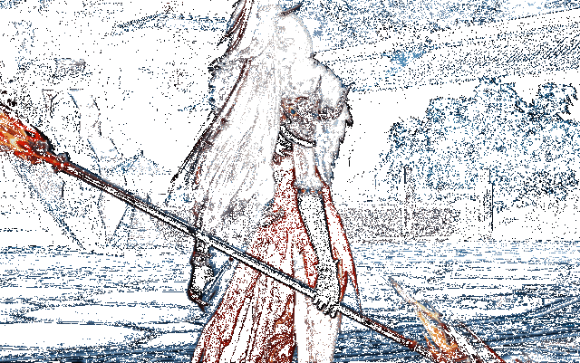 女荒火衣着细节展示