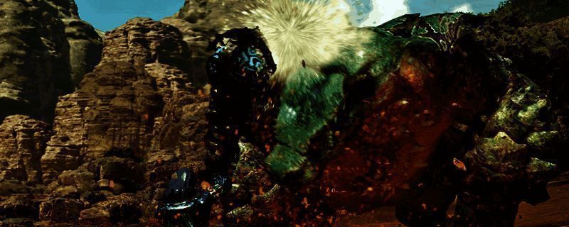 《怪物猎人：荒野》大锤相关画面