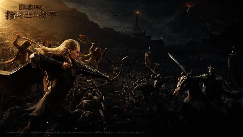 游戏中军队战斗画面