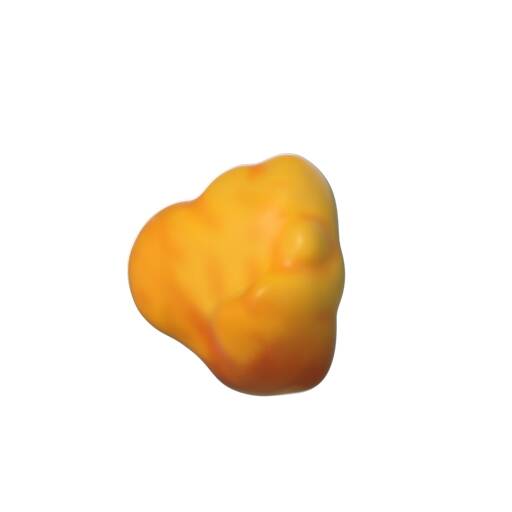 炸鸡块配饰展示图