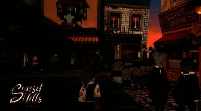 落日山丘第二章某场景画面