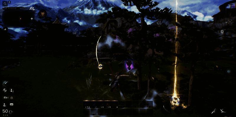 《剑灵2》角色攻击动作图片