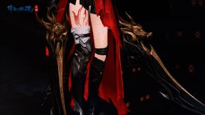 女战狂利刃破空的动图