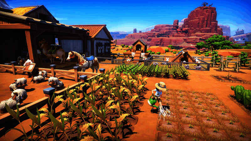 《沙石镇时光》多人在线模式相关画面