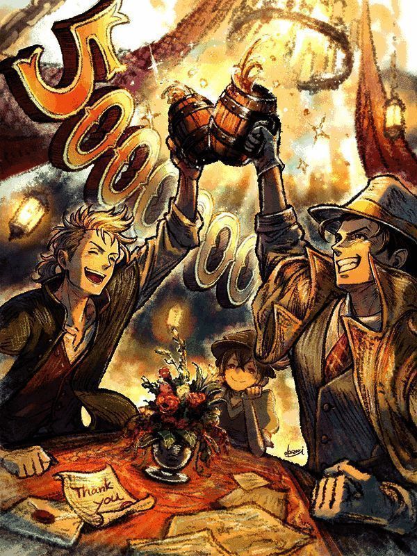 歧路旅人相关贺图