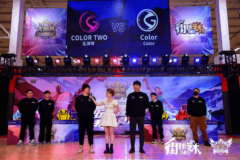 全民赛事中的玩家竞技场景