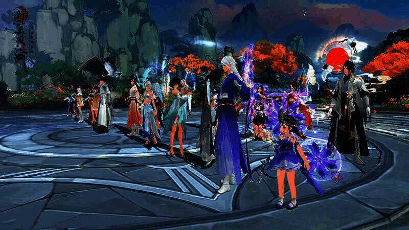 新笑傲江湖新服宣传海报