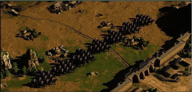 职业策略组合战斗场景