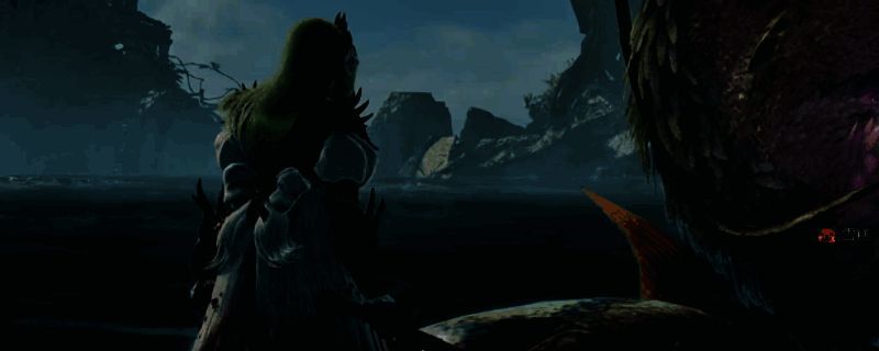 怪物猎人荒野钓鱼相关画面