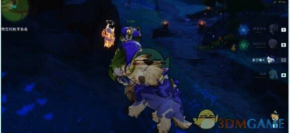 BOSS东边地面传送点附近坡顶的挑逗幻写灵