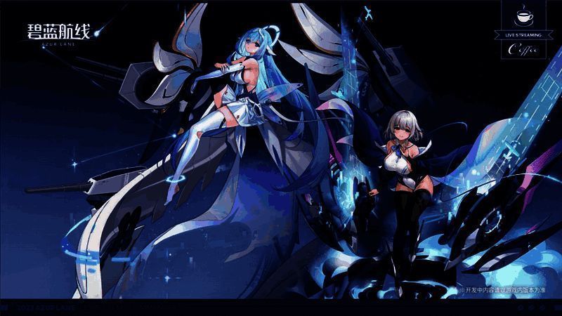 《碧蓝航线》新角色及换装宣传图