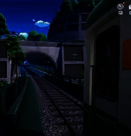 异环地铁内部画面