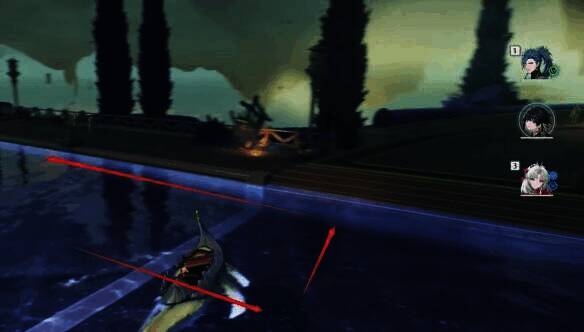 船往反方向行驶图片