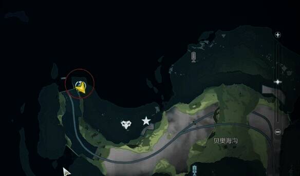 贝奥海域左上角传送点