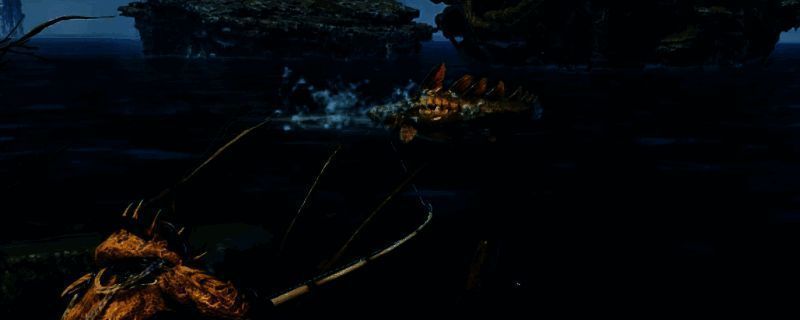 怪物猎人荒野钓鱼场景