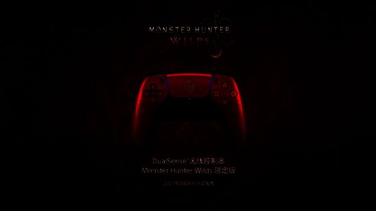 DualSense无线控制器 – Monster Hunter Wilds限定版国行版本2025年2月28日正式发售