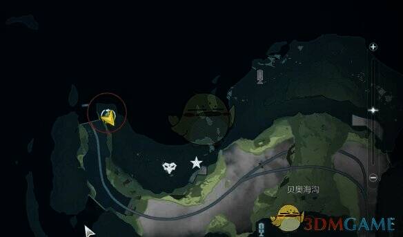 贝奥海域左上角传送点画面