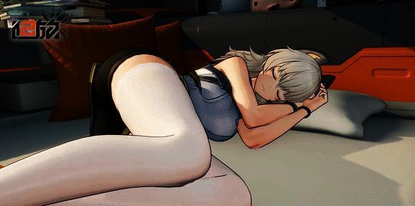 《少女前线2:追放》休息室系统画面