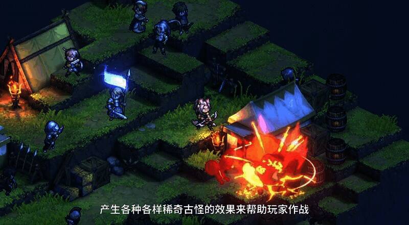 《铃兰之剑》战场互动画面