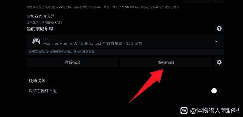 怪物猎人荒野大剑手柄设置相关图片3