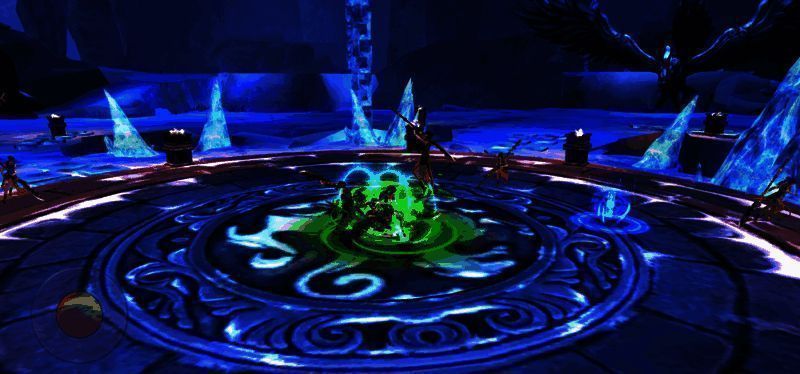 同门乱斗技能选择界面图