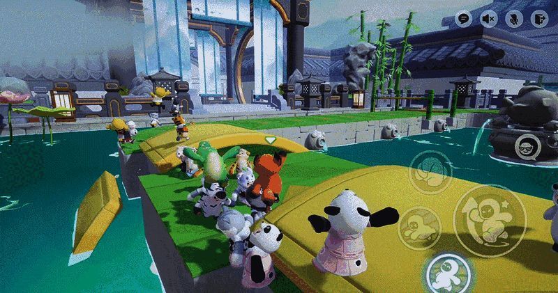 元梦之星乐园精彩画面动图2