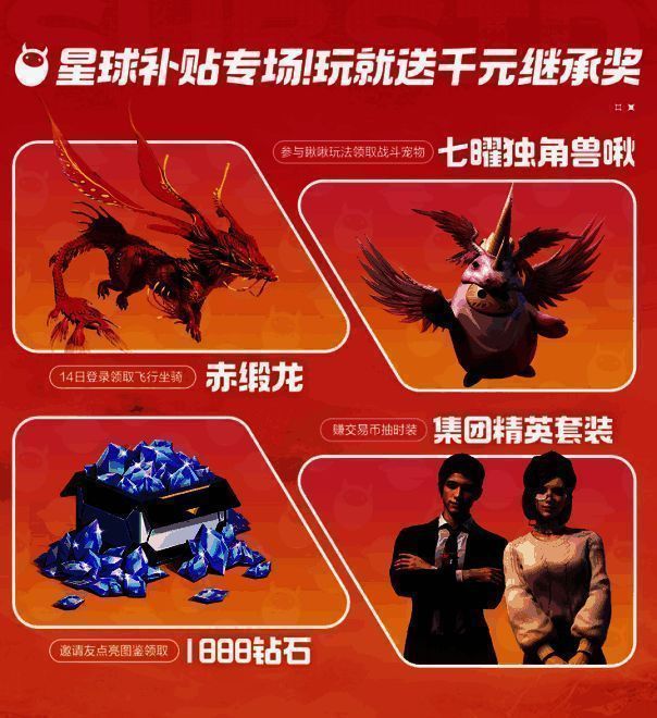 《创造吧！我们的星球》终测福利活动展示图