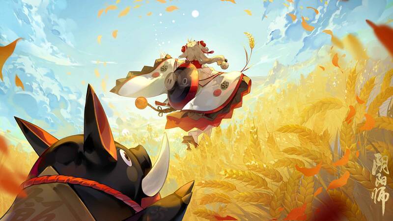 金穗梦乡插画图