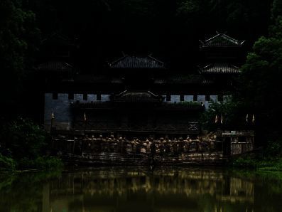 古战场遗址画面