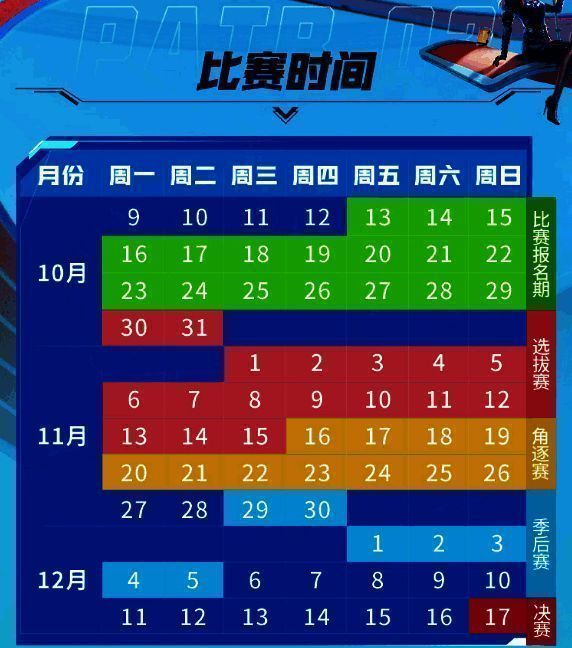 2023穿越火线：枪战王者全民杯高校赛赛程安排图