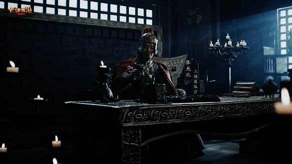 张光北饰演吕布形象图