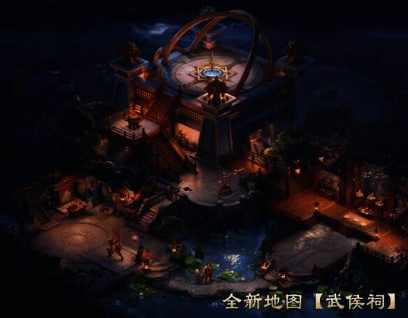 武侯祠地图场景图