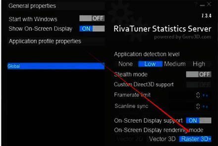 微星小飞机OSD功能说明