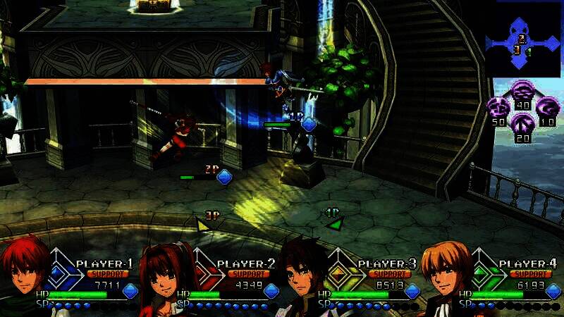 《伊苏vs.空之轨迹：抉择传奇》游戏截图3