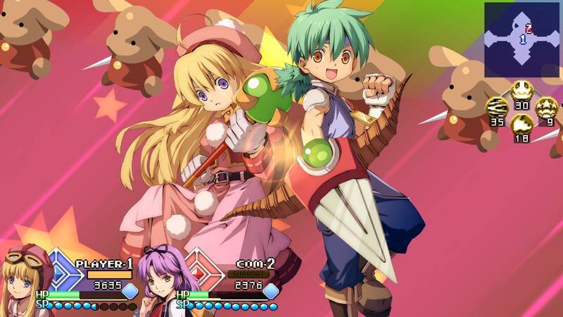 《伊苏vs.空之轨迹：抉择传奇》游戏截图5