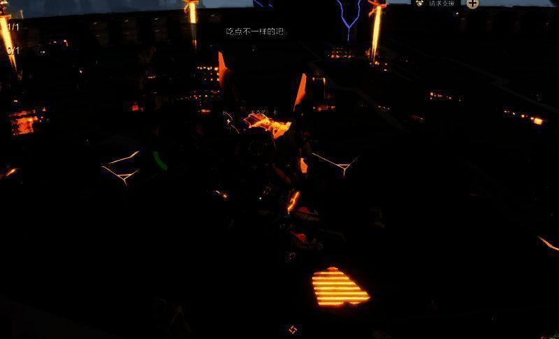 裂蹄巨兽召唤激光阵画面