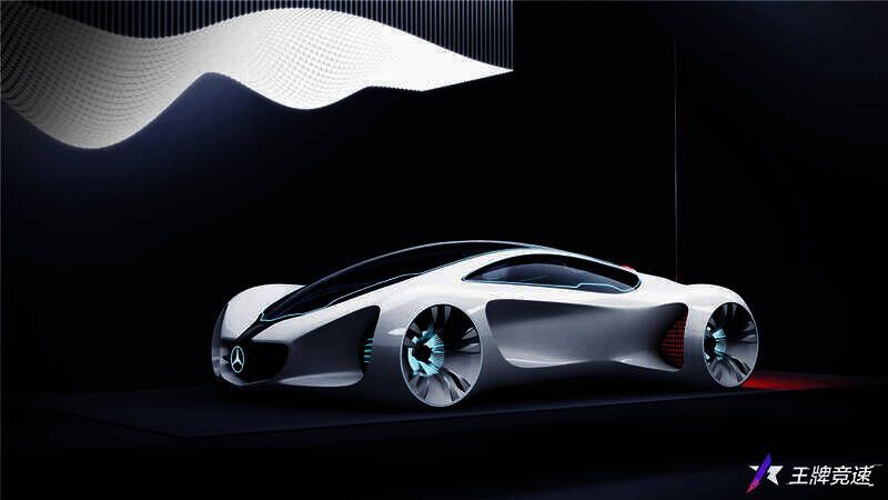 梅赛德斯 - 奔驰 Biome 在赛道上的效果图